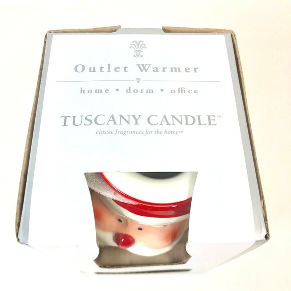 Tuscany Candle Outlet Warmer Christmas Santa Claus Night Light Plug In - Picture 6 of 12